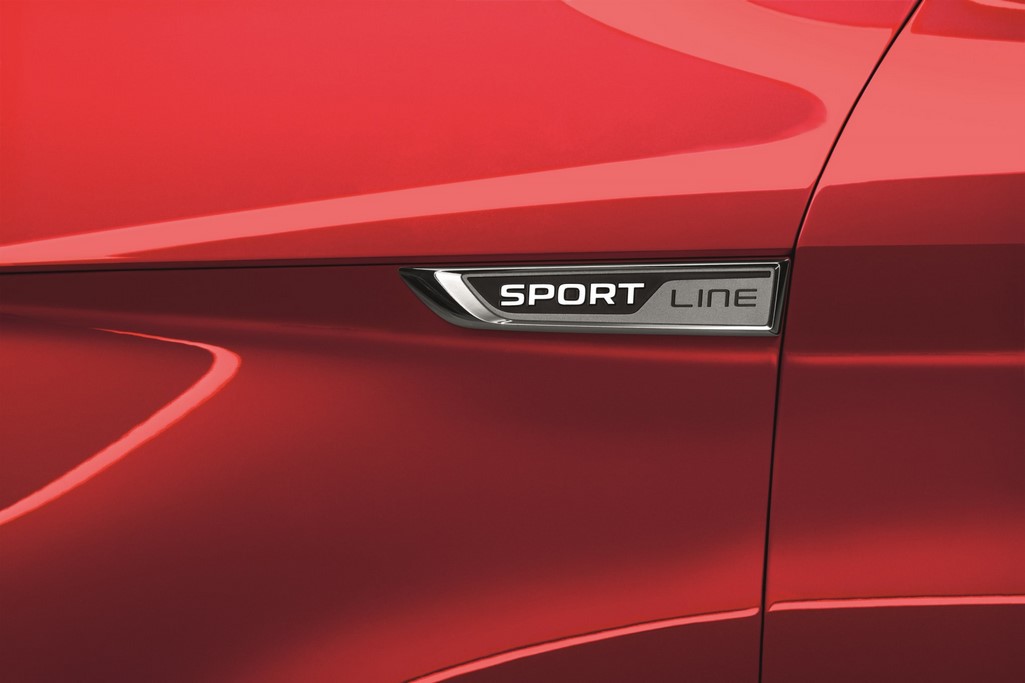 Skoda Superb Sportline Badge