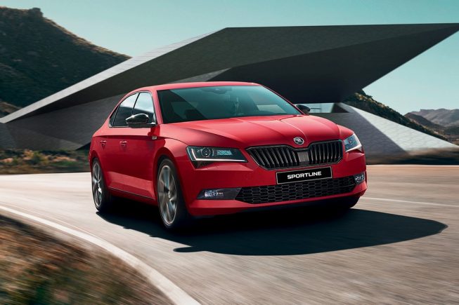 Skoda Superb Sportline Launch