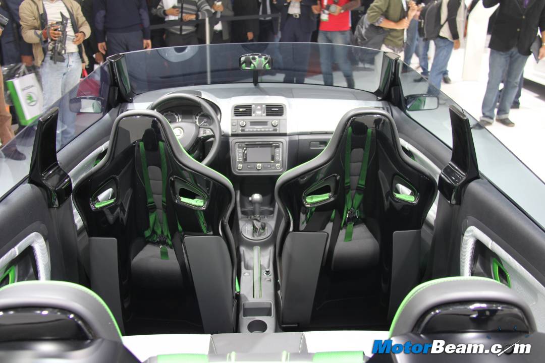 Skoda Fabia RS2000 Interiors