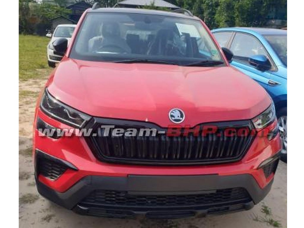 Skoda Kushaq Monte Carlo Edition Spotted