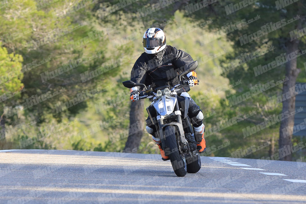 Spied KTM Duke 790