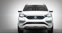 SsangYong LIV-2 SUV Concept Front