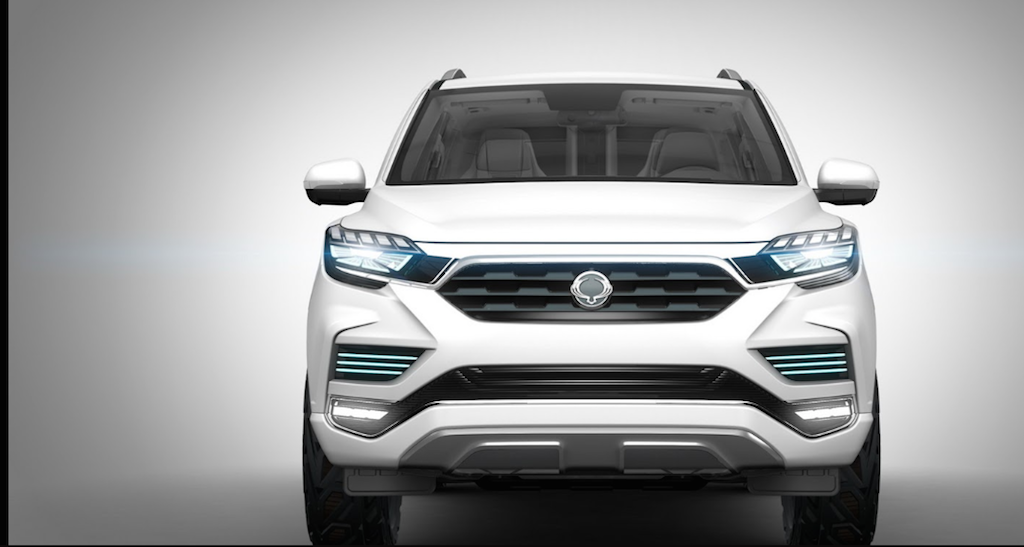 SsangYong LIV-2 SUV Concept Front