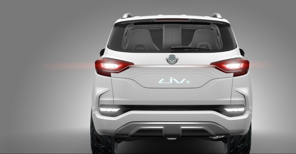 SsangYong LIV-2 SUV Concept Rear