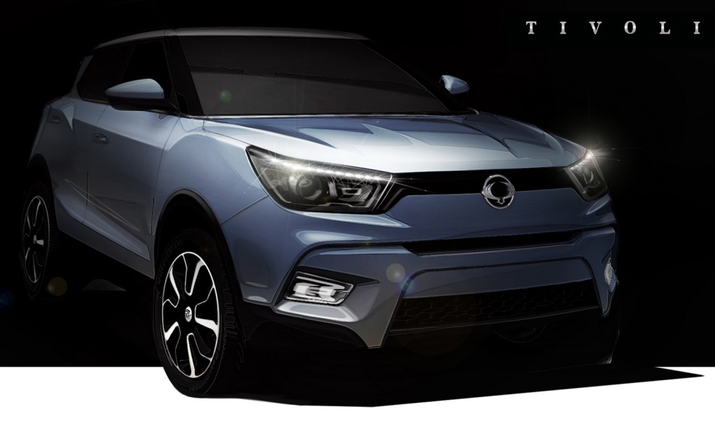 SsangYong Tivoli Official Sketch