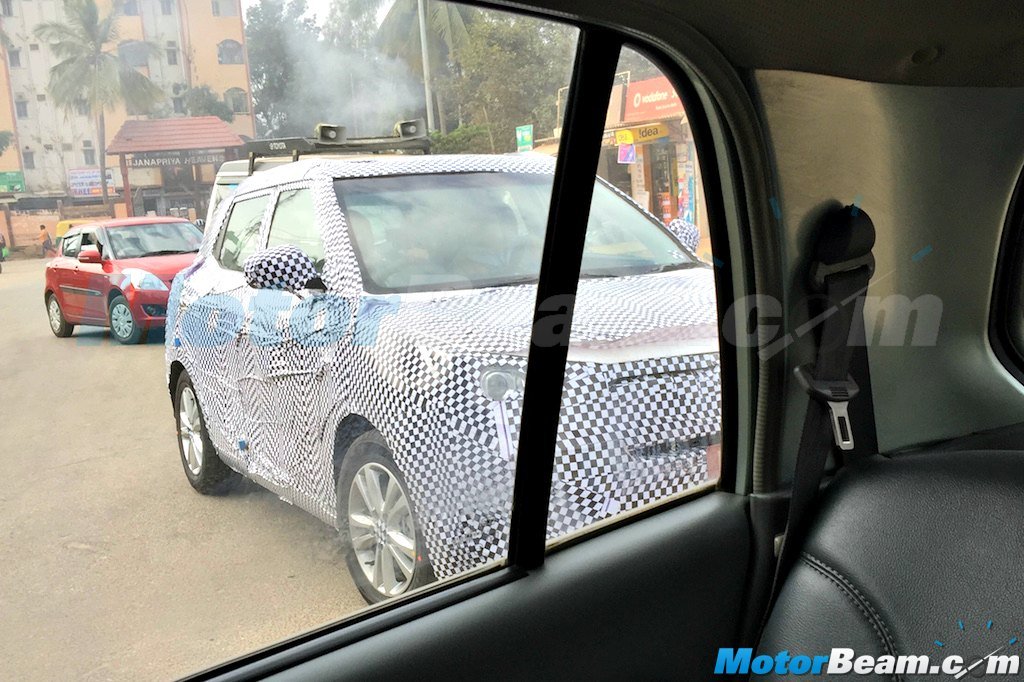 SsangYong Tivoli Spied India