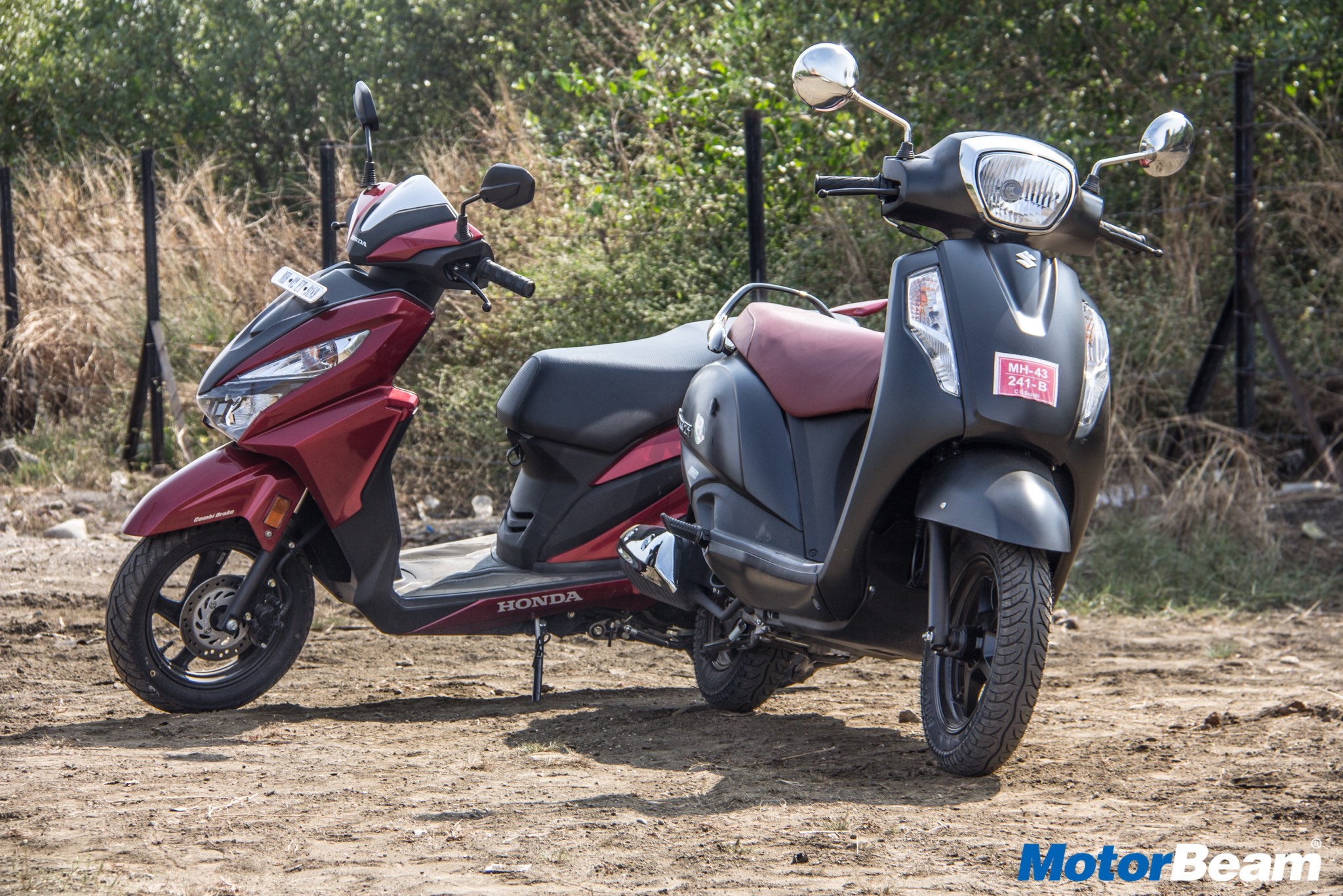 Suzuki Access 125 vs Honda Grazia