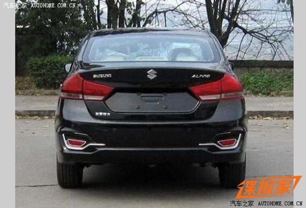 Suzuki Alivio China Spied Rear