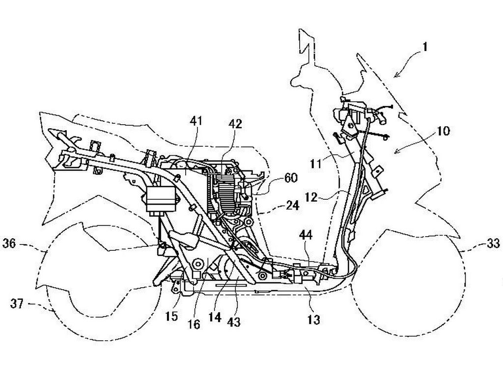 Suzuki Burgman Electric Design Side