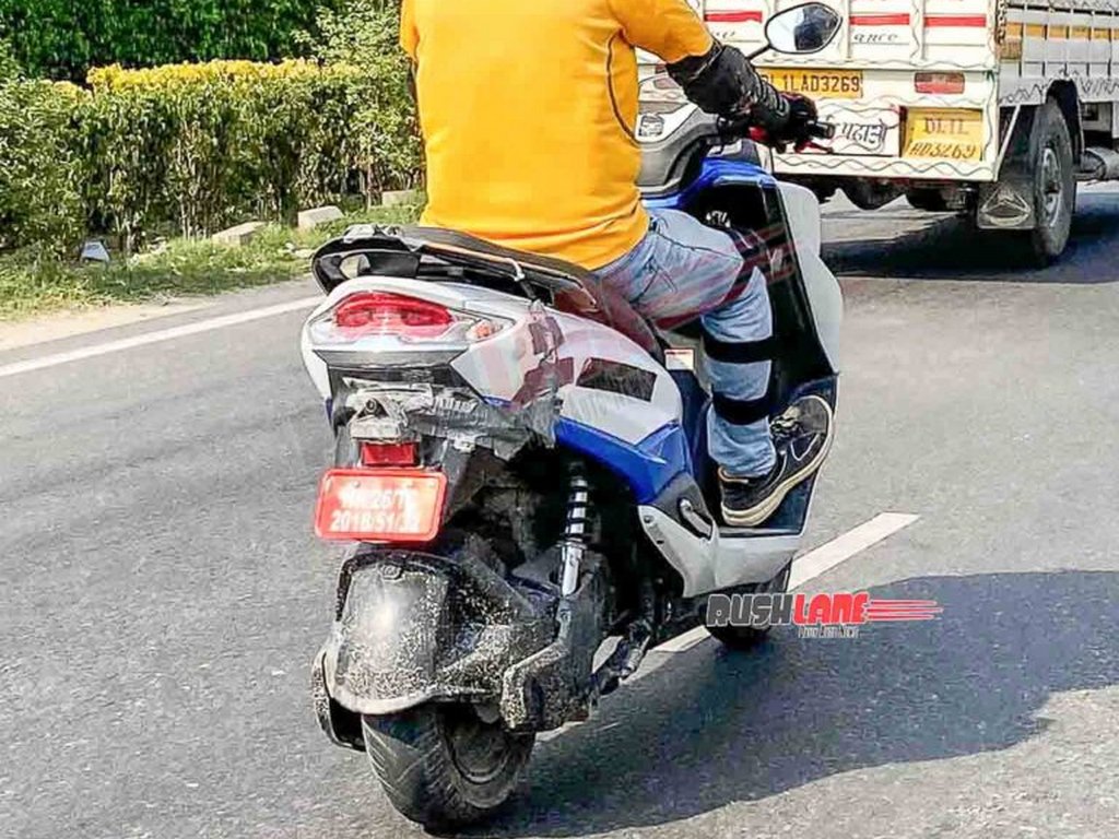 Suzuki Burgman Electric Spotted