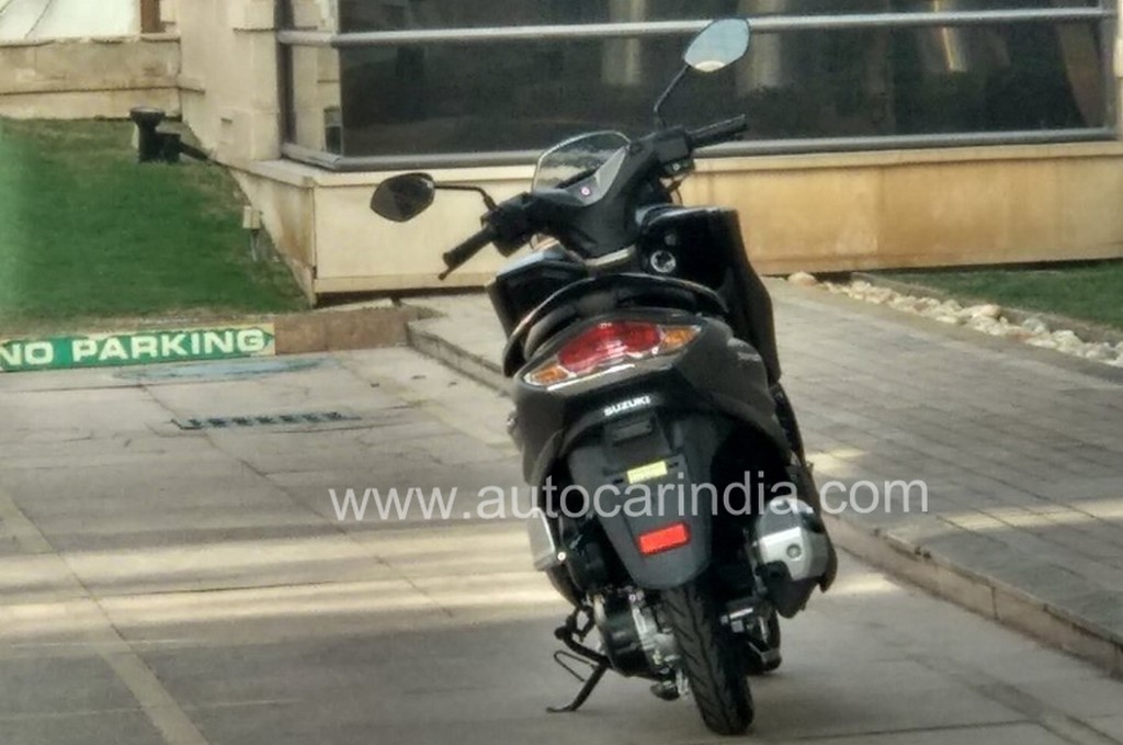 Suzuki Burgman Scooter Spied