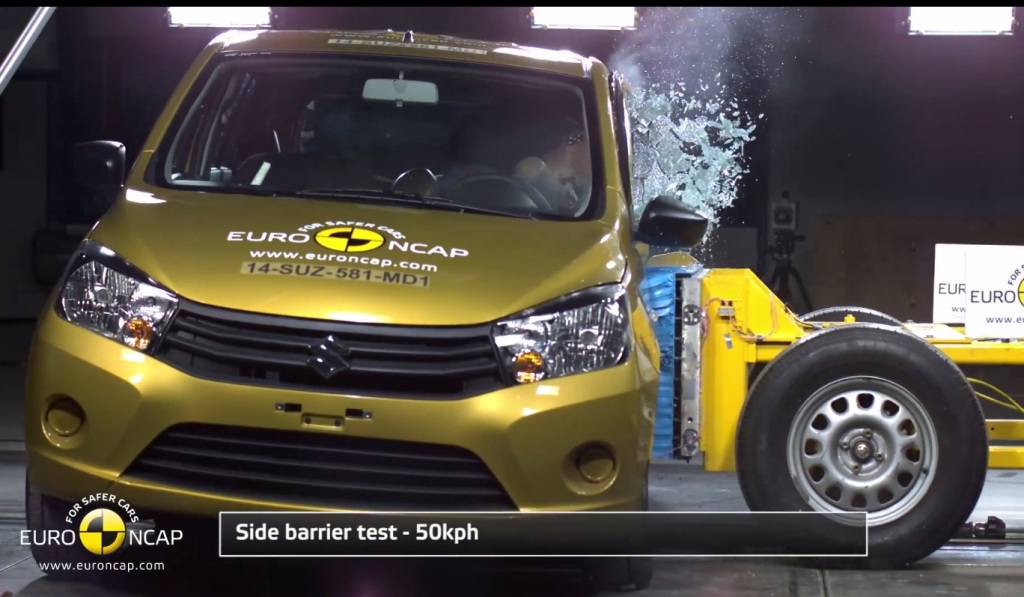 Suzuki Celerio Euro NCAP Side Crash Test