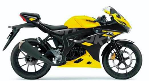 Suzuki GSX-R150 Black Yellow