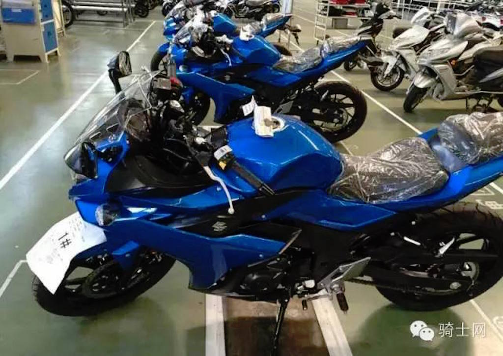 Suzuki GSX-R250 Spy Shot