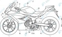 Suzuki GSX-R300 Patent
