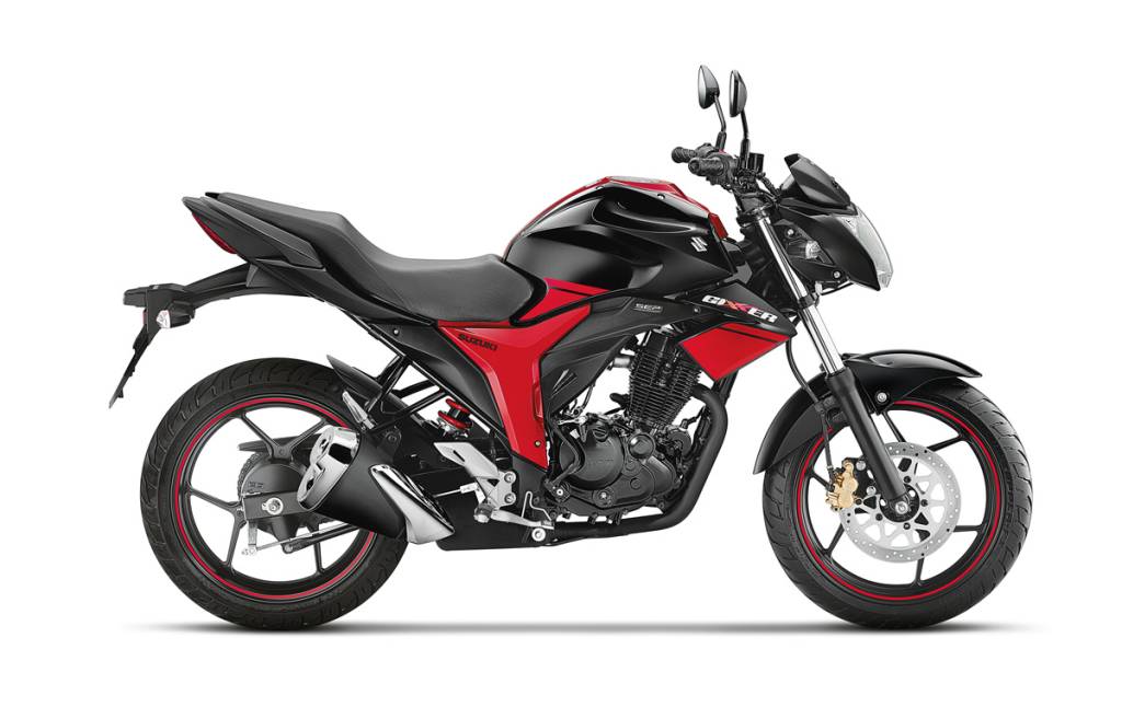 Suzuki Gixxer Dual Tone Black Red