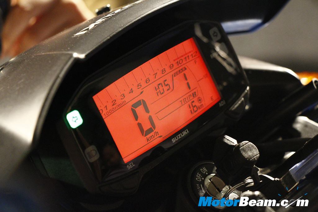 Suzuki Gixxer Instrument Cluster