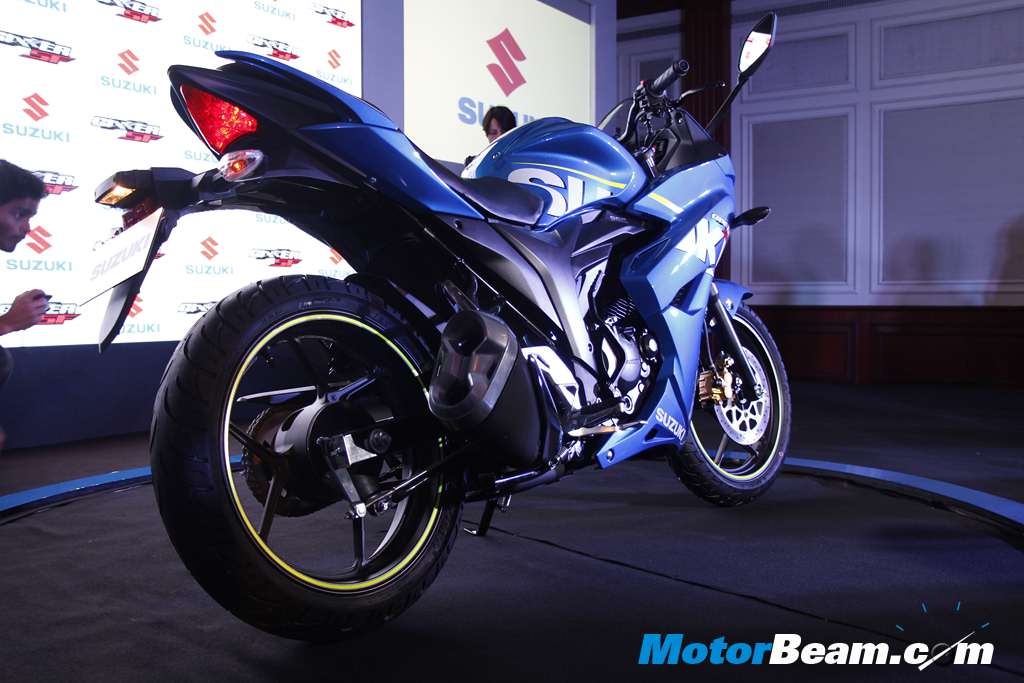 Suzuki Gixxer SF Rear Profile