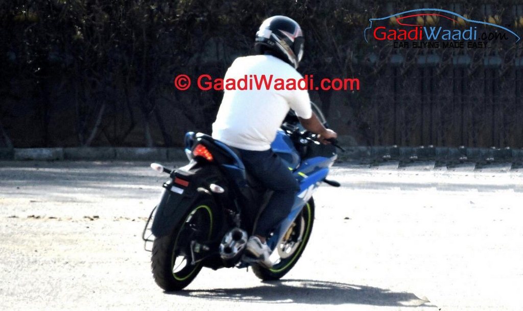 Suzuki Gixxer SLK Spyshot Rear