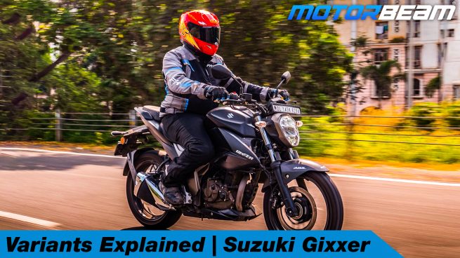 Suzuki Gixxer Variants Explained