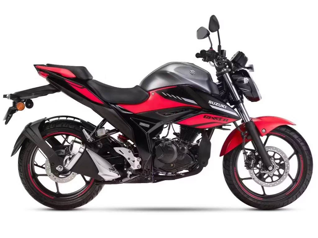 Suzuki Gixxer new colours side