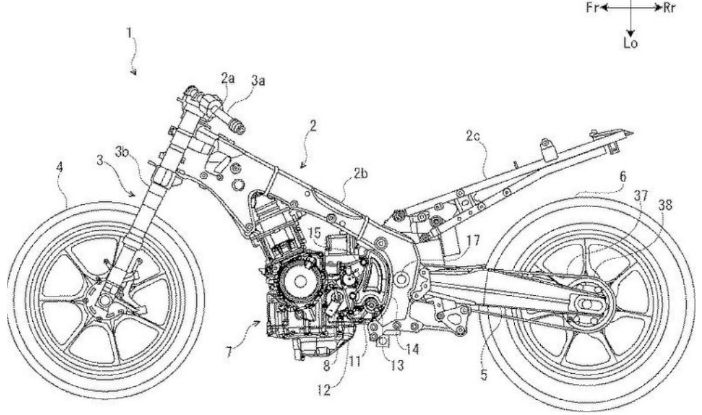 Suzuki Hayabusa Patent Image