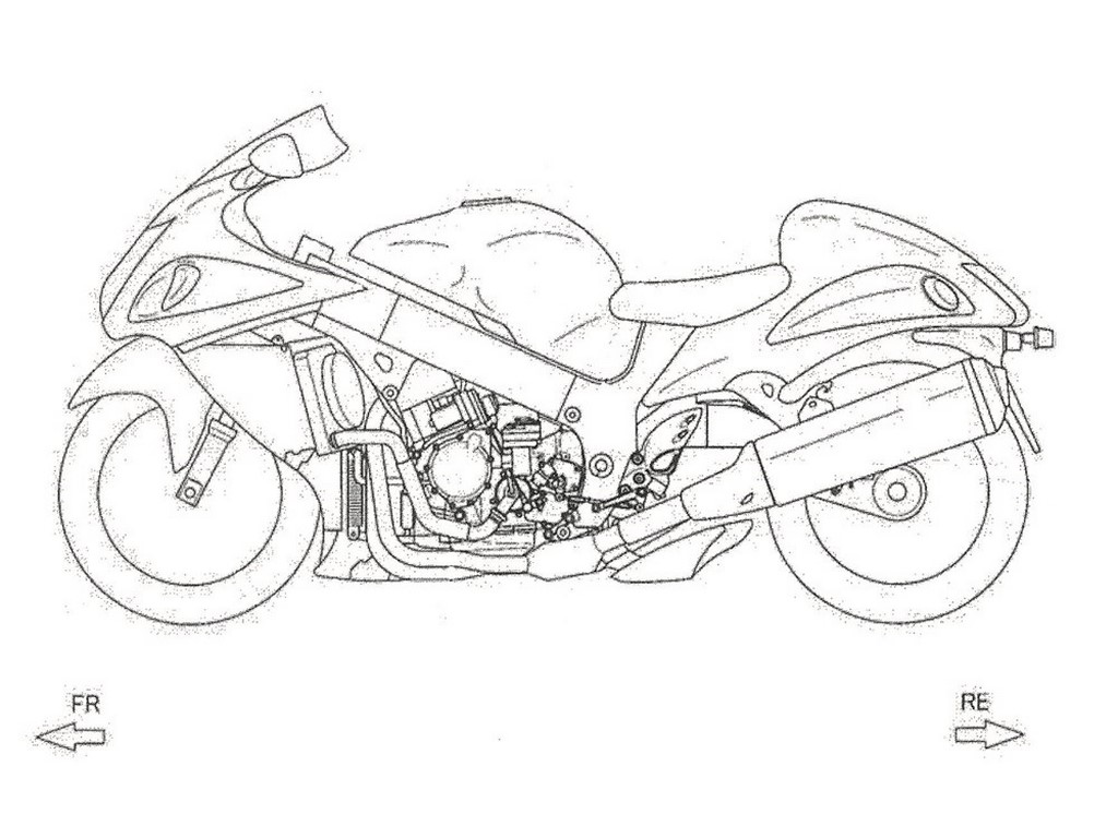 Suzuki Hayabusa Patent