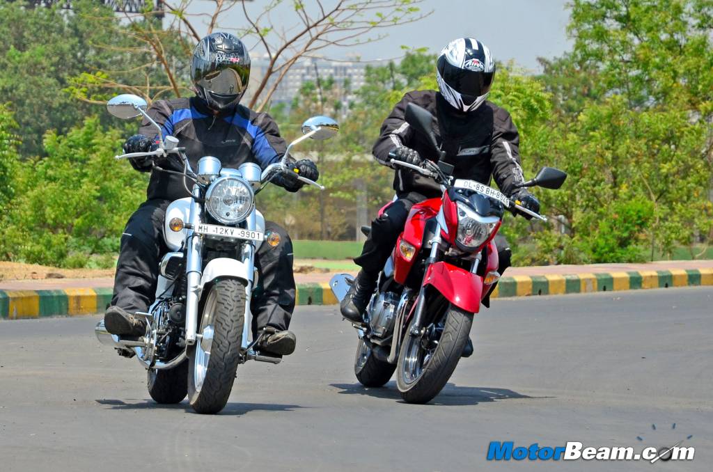 Suzuki Inazuma vs Hyosung Aquila 250 Shootout