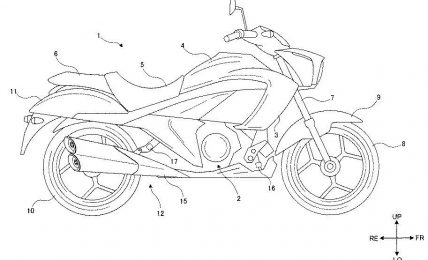 Suzuki Intruder 250 Patent