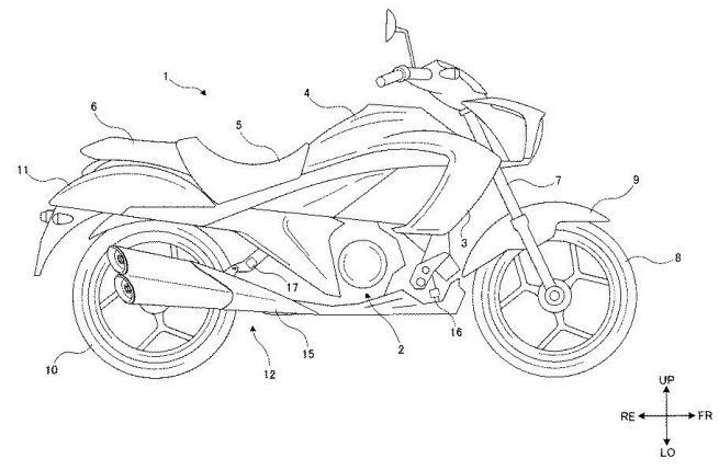 Suzuki Intruder 250 Patent