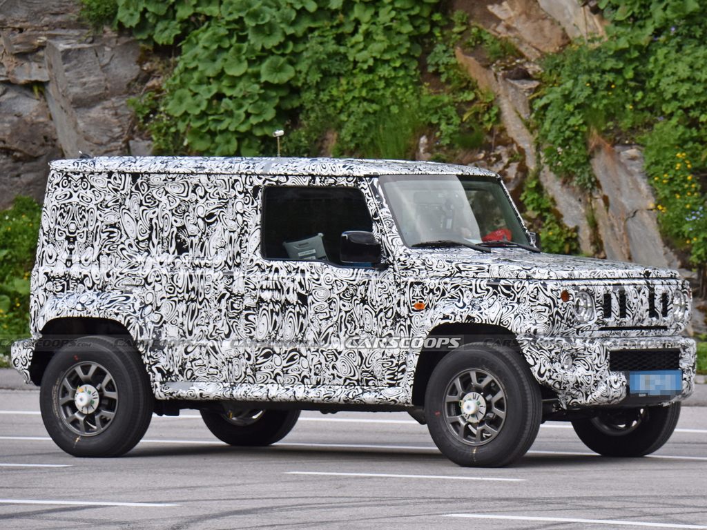 Suzuki Jimny 5 Door Spied