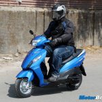 Suzuki Let's Test Ride