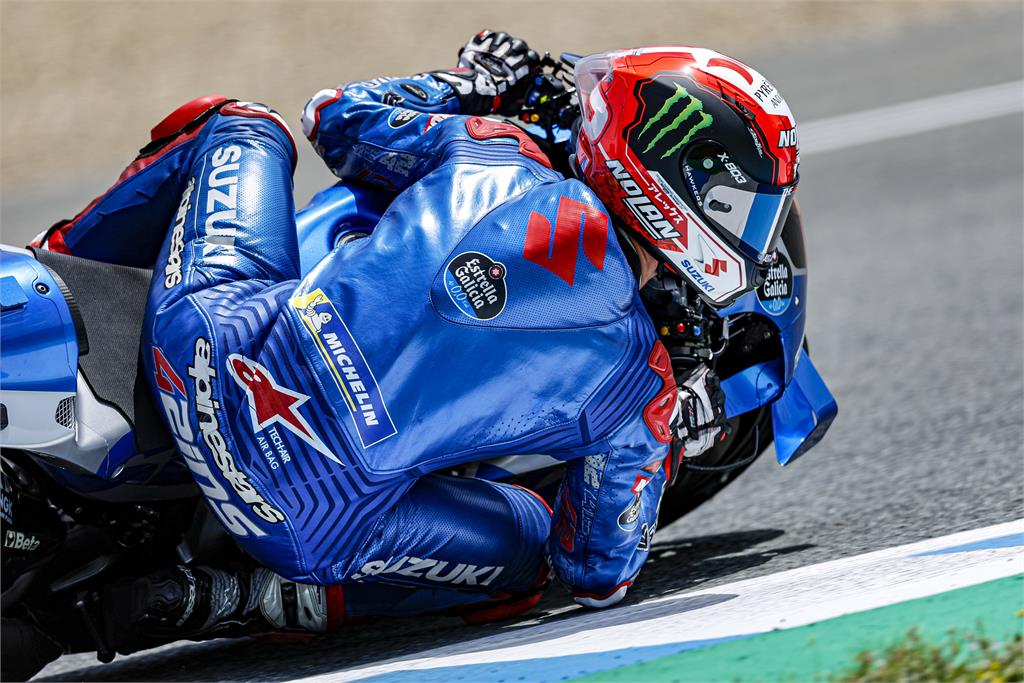 Suzuki MotoGP Exit Rear View