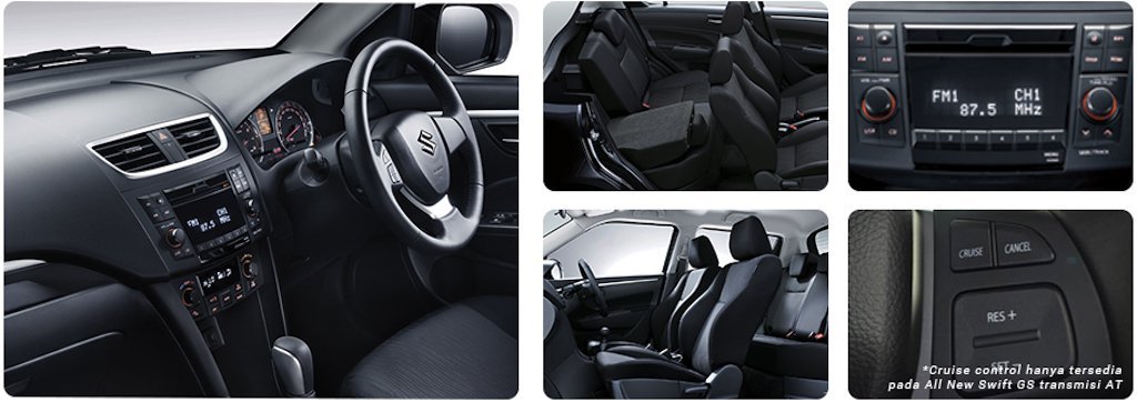 Suzuki Swift GS Indonesia Interiors