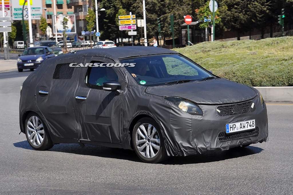 Suzuki YRA Hatchback Spy Shot Europe Front