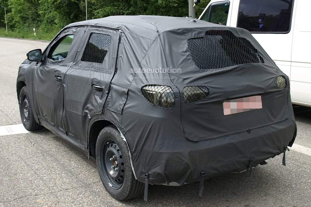 Suzuki iV-4 Based Compact SUV Spy Shot Rear