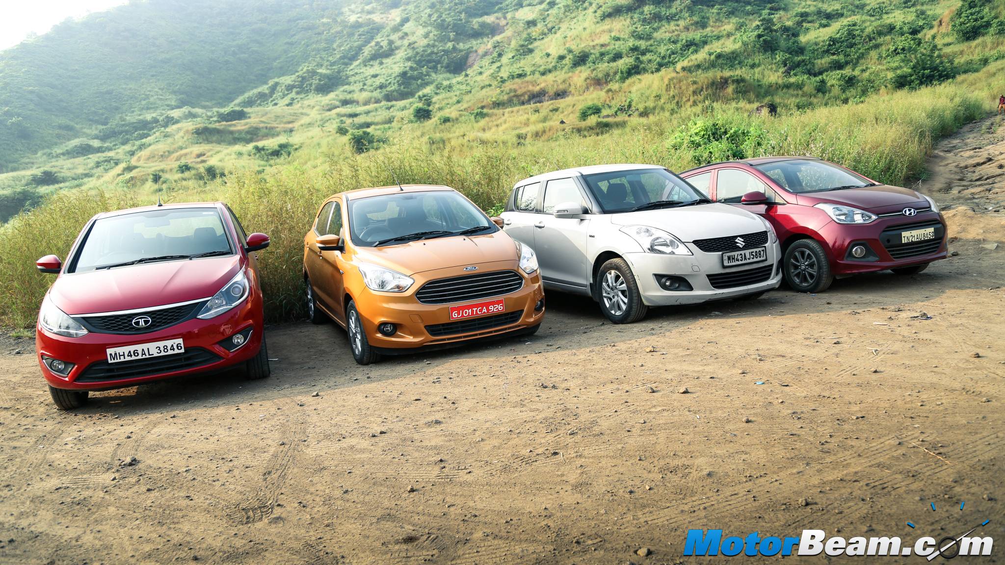 Swift vs Figo vs Grand i10 vs Bolt