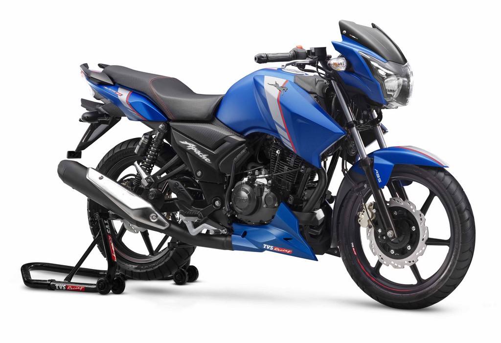 Tvs Apache 160 Abs Launched Gets Single Channel Motorbeam Tvs Apache 160 Abs Launched Gets Single Channel Motorbeam