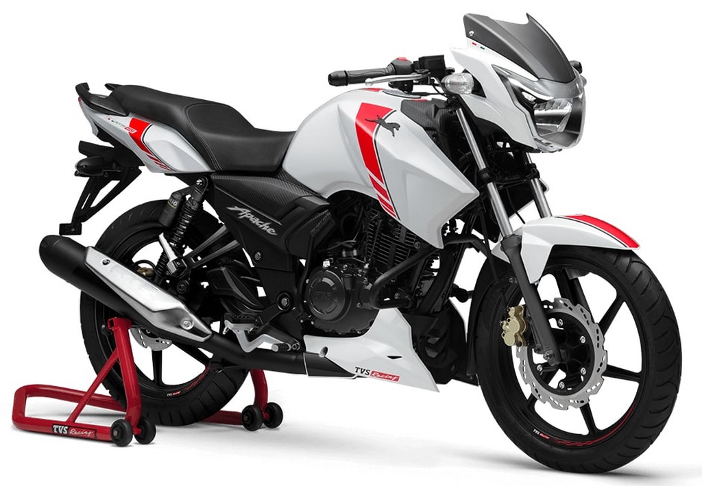 Apache Rtr 160 4v Matte Black Edition