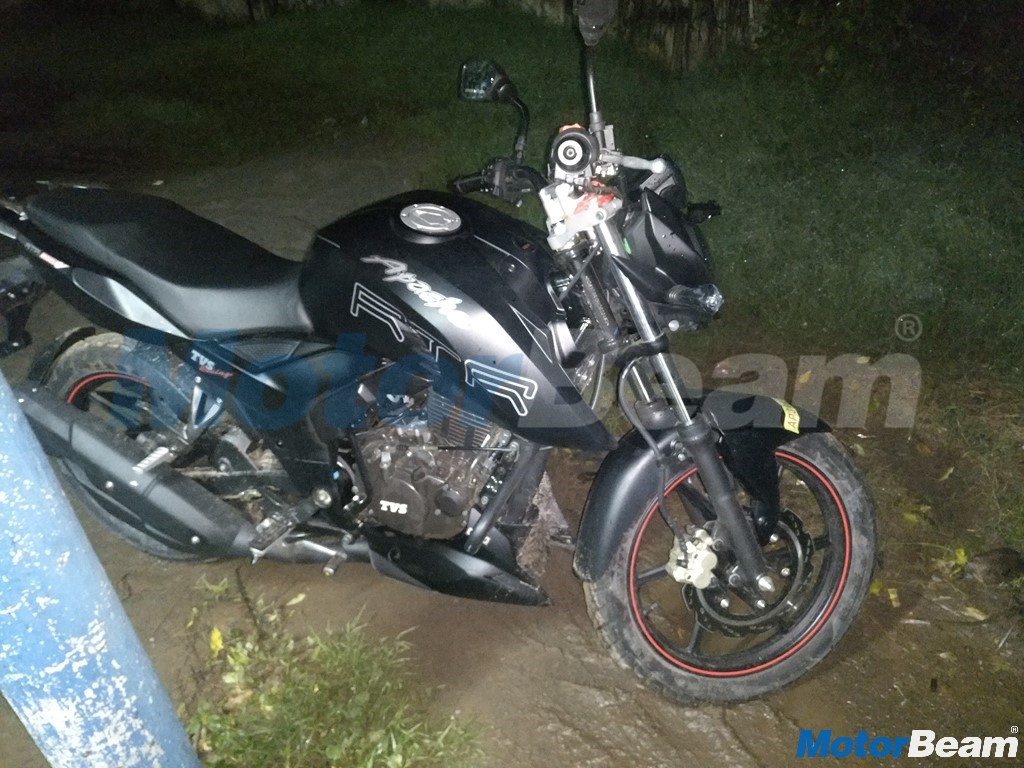 TVS Apache 160 Side Profile