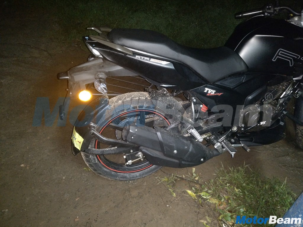 TVS Apache 160 Spotted In India