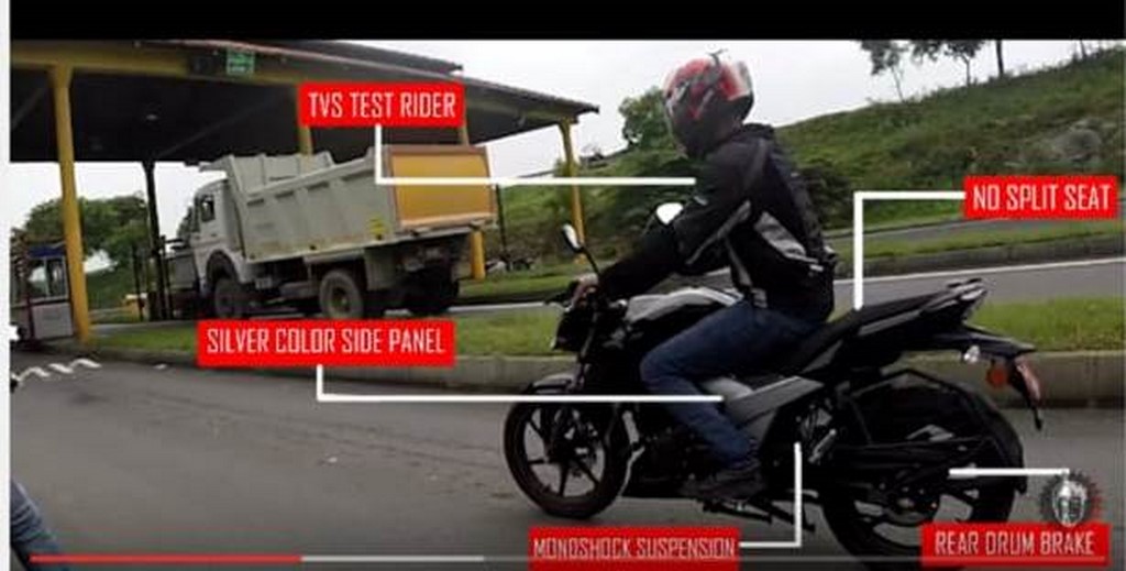 TVS Apache 160 Spotted
