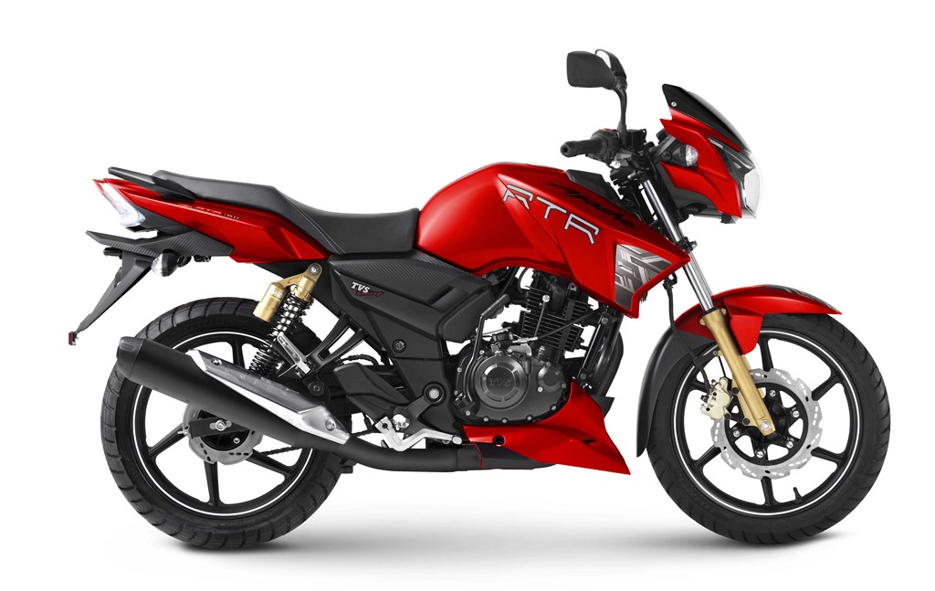 TVS Apache 180 Matte Red