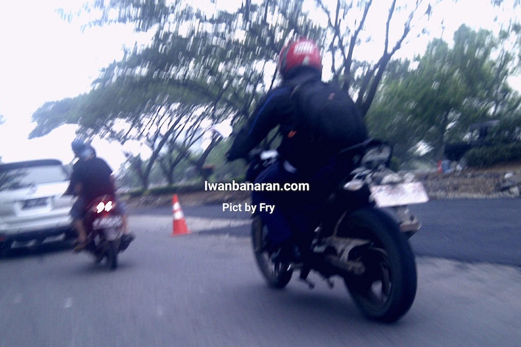 TVS Apache 200 Spy Shot Indonesia