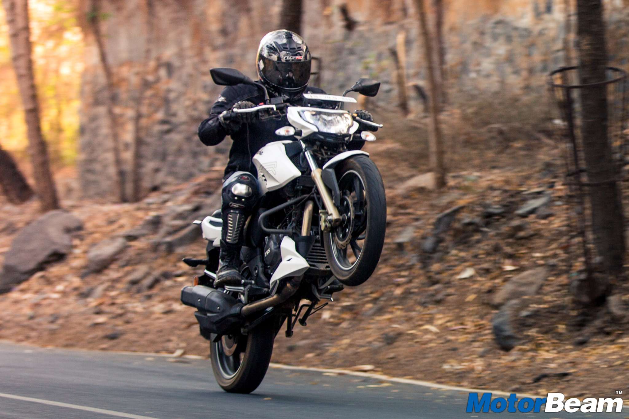 TVS Apache 200 Test Ride