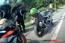 TVS Apache RR 310 Spied With RC 390