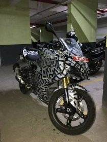 TVS Apache RR 310S Front Spotted