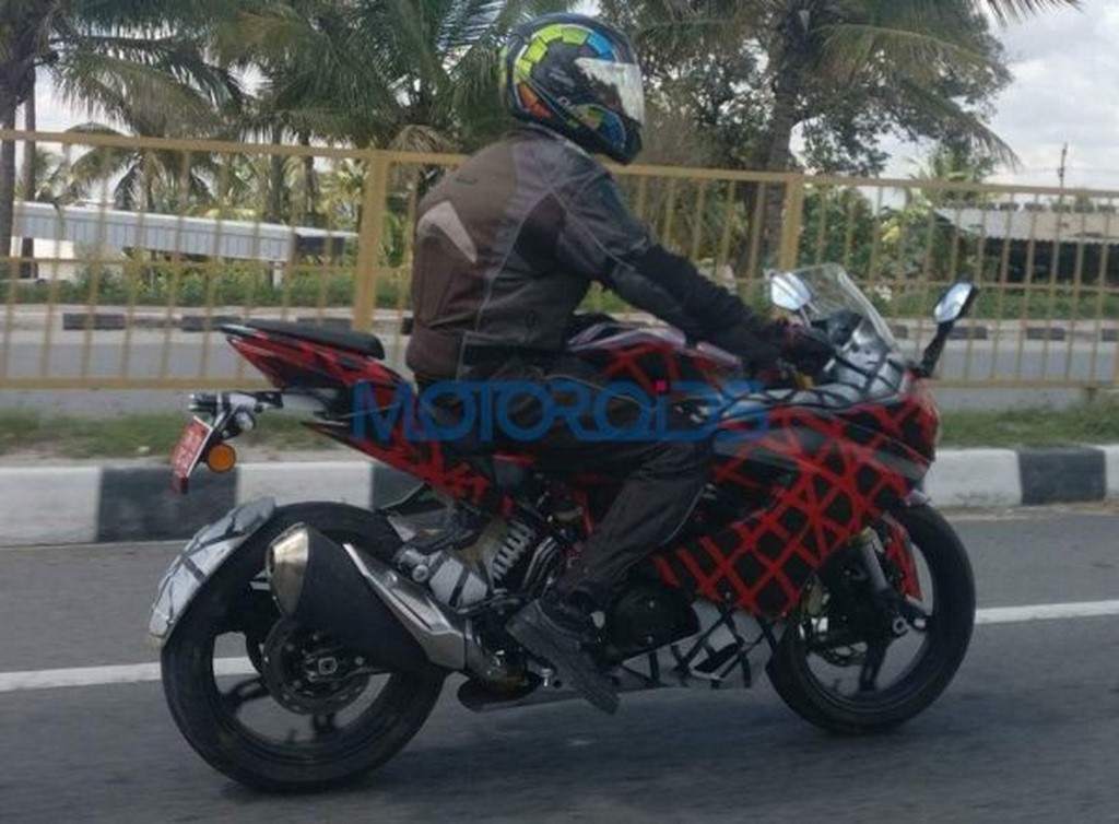 TVS Apache RR 310S Side Profile