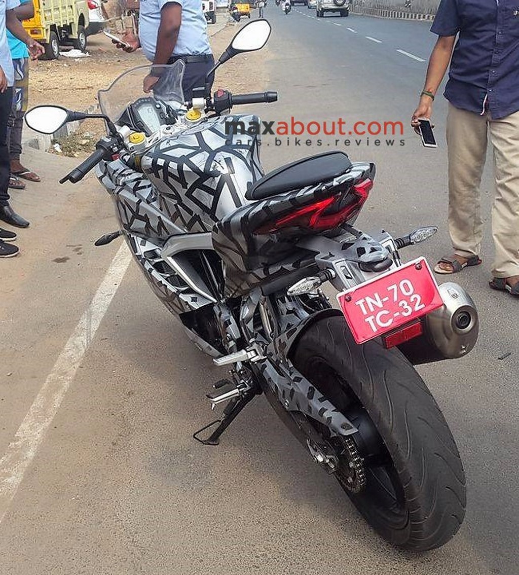 TVS Apache RR 310S Spotted