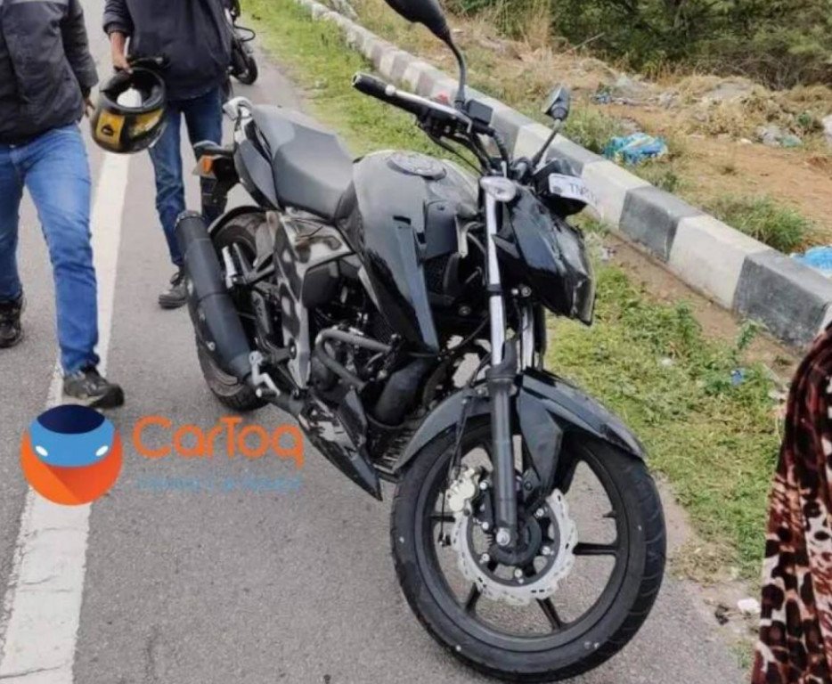 TVS Apache RTR 160 4V BS6 Spied